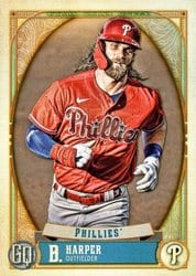 2021 Topps Gypsy Queen Base Set Bryce Harper #215 card