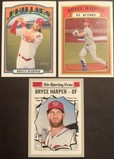 2021 Topps Heritage Bryce Harper Action #13 card