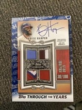 2021 Topps Through the Years Bryce Harper #TTY-8 card