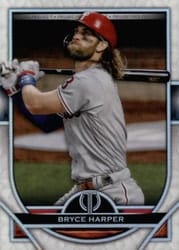 2021 Topps Tribute Base Set Bryce Harper #7 card