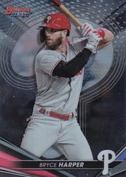 2022 Bowman's Best Base Set Bryce Harper #10 card
