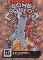2022 Donruss Bomb Squad Bryce Harper #BS-9 card