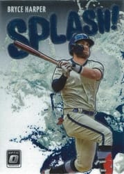 2022 Donruss Optic Splash Bryce Harper #SP-7 card