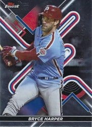2022 Finest Base Set Bryce Harper #79 card