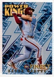 2022 Finest Flashbacks Power Kings Bryce Harper #PK-5 card