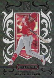 2022 Panini Capstone Crest Bryce Harper #C-5 card