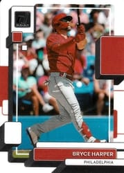 2022 Panini Chronicles Clearly Donruss Bryce Harper #39 card