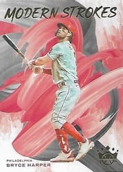 2022 Panini Diamond Kings Modern Strokes Bryce Harper #MS-11 card