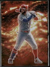 2022 Panini Prizm Lava Flow Bryce Harper #LF-2 card