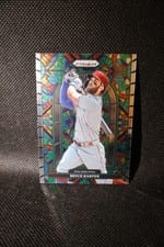2022 Panini Prizm Stained Glass Bryce Harper #SG-4 card