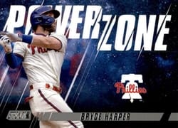 2022 Stadium Club Power Zone Bryce Harper #PZ-2 card