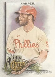 2022 Topps Allen & Ginter Base Set Bryce Harper #16 card