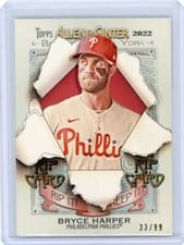2022 Topps Allen & Ginter Rip Cards Bryce Harper #RC-BH card