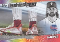 2022 Topps Flashiest Feet Bryce Harper #FF-2 card