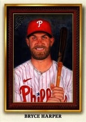 2022 Topps Gallery Portrait Gallery Bryce Harper #PG-4 card
