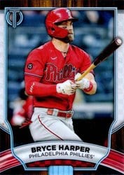 2022 Topps Tribute Base Set Bryce Harper #69 card