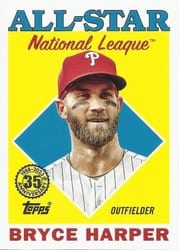 2023 Topps 1988 Topps All-Stars Bryce Harper #88AS-34 card