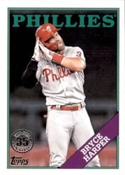 2023 Topps 1988 Topps Baseball (Series 1) Bryce Harper #T88-52 card