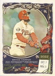 2023 Topps Allen & Ginter Spotless Spans Bryce Harper #SS-34 card