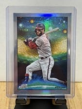2023 Topps Cosmic Chrome Stars in the Night Bryce Harper #STN-4 card