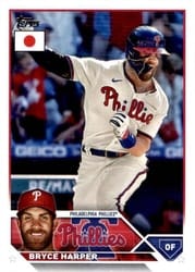 2023 Topps Japan Edition Base Set Bryce Harper #39 card
