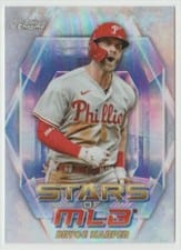 2023 Topps Stars of MLB Chrome Bryce Harper #SMLBC-14 card