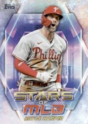 2023 Topps Stars of MLB Bryce Harper #SMLB-14 card