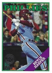 2023 Topps Update 1988 Topps Baseball Bryce Harper #88US-38 card