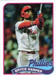 2024 Topps 1989 Topps Baseball 35th Anniversary (Series 2) Bryce Harper #89B2-11 card