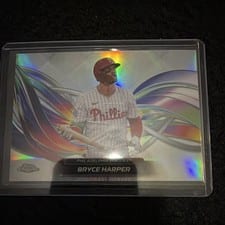 2024 Topps Chrome Helix Bryce Harper #HX-4 card
