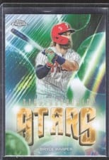 2024 Topps Chrome Update Stratospheric Stars Bryce Harper #SSC-8 card