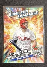 2024 Topps Home Run Challenge (Series 1) Bryce Harper #HRC-18 card