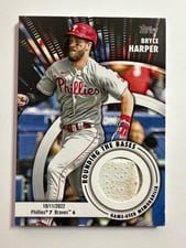 2024 Topps Rounding the Bases Relics Bryce Harper #RTB-BH card