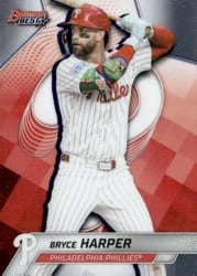 2025 Bowman's Best Base Set Bryce Harper #65 card