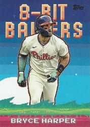 2025 Topps 8-Bit Ballers Bryce Harper #8B-5 card