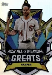 2025 Topps All Star Game All-Star Game Greats Bryce Harper #ASGG-42 card