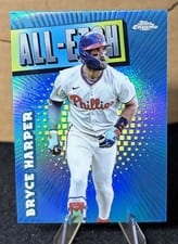 2025 Topps Chrome All-Etch Bryce Harper #CAE-7 card