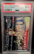2025 Topps Chrome Fanatical Bryce Harper #FAN-15 card
