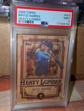 2025 Topps Heavy Lumber Bryce Harper #HL-5 card