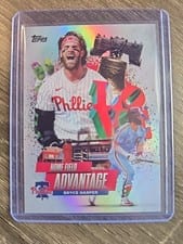 2025 Topps Home Field Advantage Bryce Harper #HA-4 card