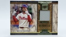 2025 Topps Museum Collection Meaningful Material Relics Bryce Harper #MMR-BH card