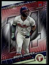 2025 Topps Pristine Perseverance Bryce Harper #P-23 card