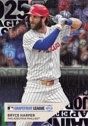 2025 Topps Training Grounds Bryce Harper #TG-3 card