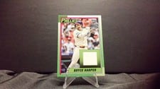 2025 Topps Update 1990 Topps Baseball Relics Bryce Harper #90RU-BH card