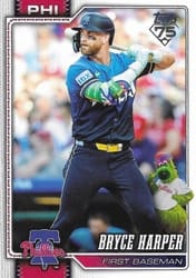 2026 Topps Hidden Mascots Bryce Harper #250 card