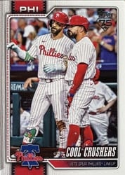2026 Topps Base Set Bryce Harper Combo Card #197 card