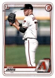2020 Bowman Draft Base Set Bryce Jarvis #BD-127 card