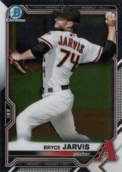 2021 Bowman Chrome Prospects Bryce Jarvis #BCP-44 card
