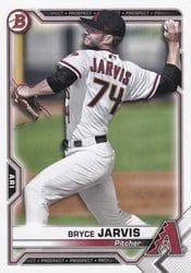 2021 Bowman Prospects Bryce Jarvis #BP-44 card