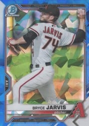 2021 Bowman Sapphire Edition Base Set Bryce Jarvis #BCP-44 card